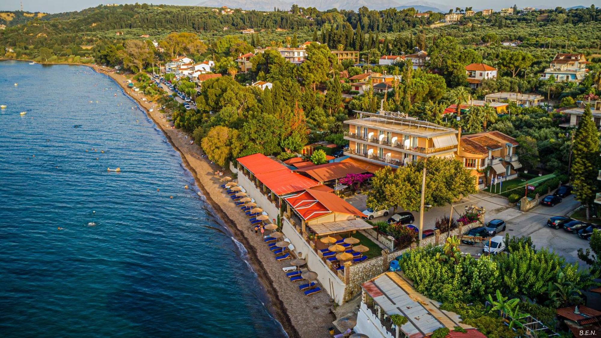 Castella Beach Hotel Alissos Exterior foto